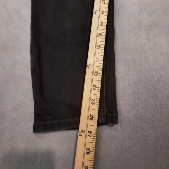 Old Navy Super Skinny High Rise Black Jeans Woman's Size 14 Stretch - Picture 6 of 11
